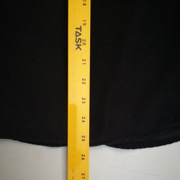 Joe Fresh Ladies Size XS Black Corduroy Button Front & Cuffs Shirt - Picture 11 of 11